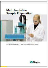New Brochure «Metrohm Inline Sample Preparation (MISP)»