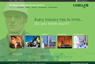 New Casella microsite provides quick answers to workplace safety issues in key industry sectors