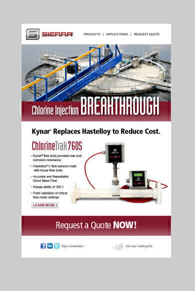Sierra Introduces Chlorine Measurement Breakthrough at an Economical Price