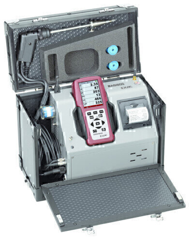 RASI 800 Portable emission and combustion analyser with MCERTS certification (applied for)