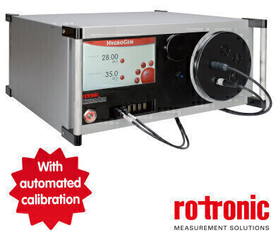 Automate your calibration with the new features of the HygroGen2 humidity and temperature generator

