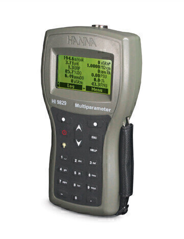 Portable Multiparameter Meter for measuring pH, DO, ORP, Turbidity and more
