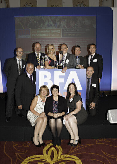 UK Sensor Manufacturer Wins Prestigious Factory of the Year Award
