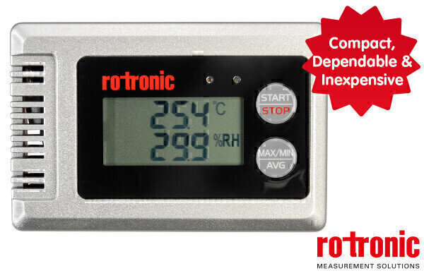 Compact, Dependable and Inexpensive Humidity and Temperature Data Logger