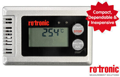 Rotronic TL-1D - Compact, Dependable and Inexpensive Temperature Data Logger
