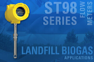 Accurate Landfill Biogas Flow Measurement with Air/Gas Flow Meter
