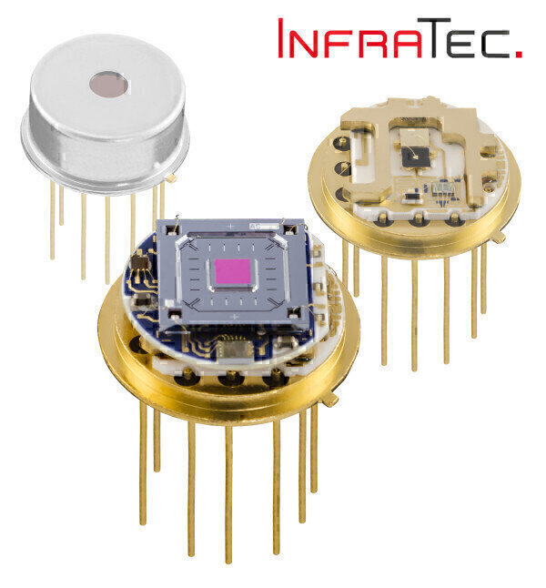 Pyroelectric detectors and infrared filters by InfraTec