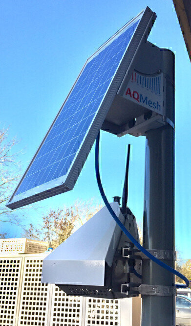 AQMesh solar unit gives flexible air quality monitoring
